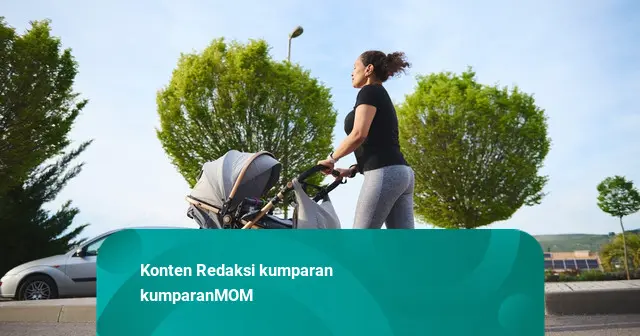 Ibu Mau Jogging Bawa Anak Pakai Stroller? Ini Kata Dokter