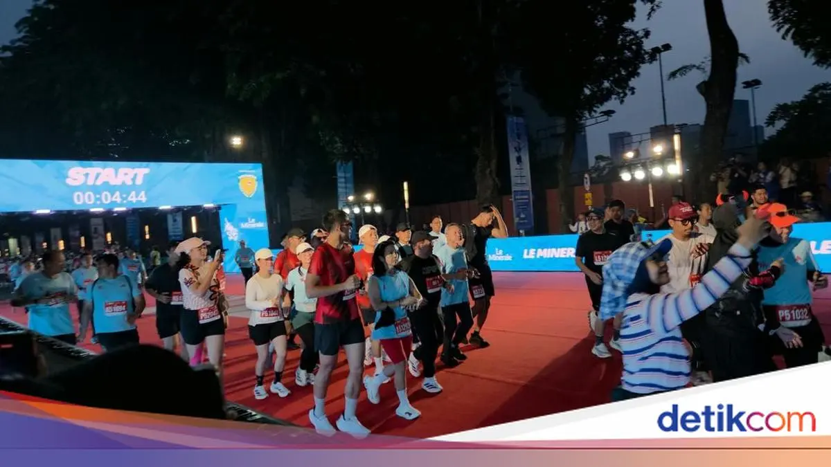 Pramono Senang Finis 10K di JRF: Yang Minta Foto Banyak Banget