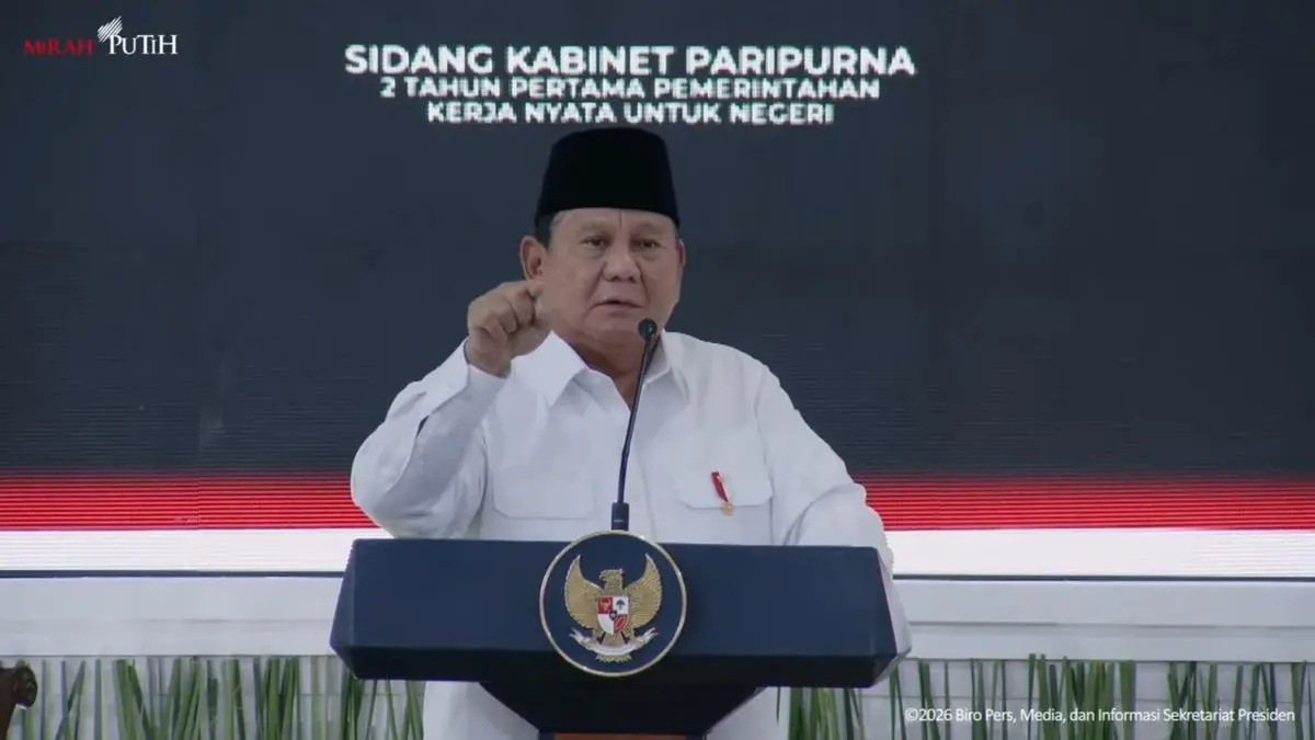 Prabowo ke Jajaran Kabinet: Saya Bangga Menjadi Presidenmu