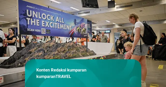 Atmosfer Pertamina Grand Prix of Indonesia 2026 Terasa Sejak di Bandara Lombok