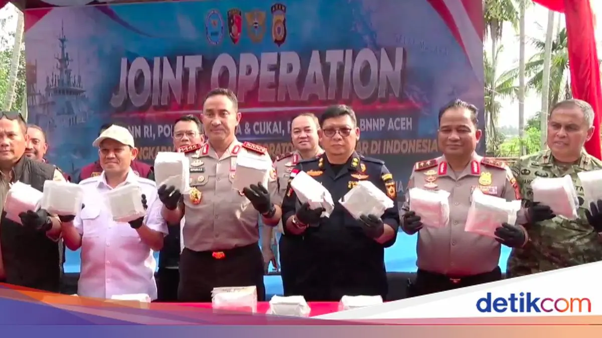 6 Juta Anak Selamat Berkat Polri-BNN Bongkar Lab Narkoba 1,2 Ton di Aceh