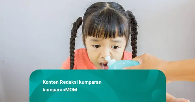Anak Rutin Cuci Hidung Bisa Sembuhkan Pilek 2 Hari Lebih Cepat