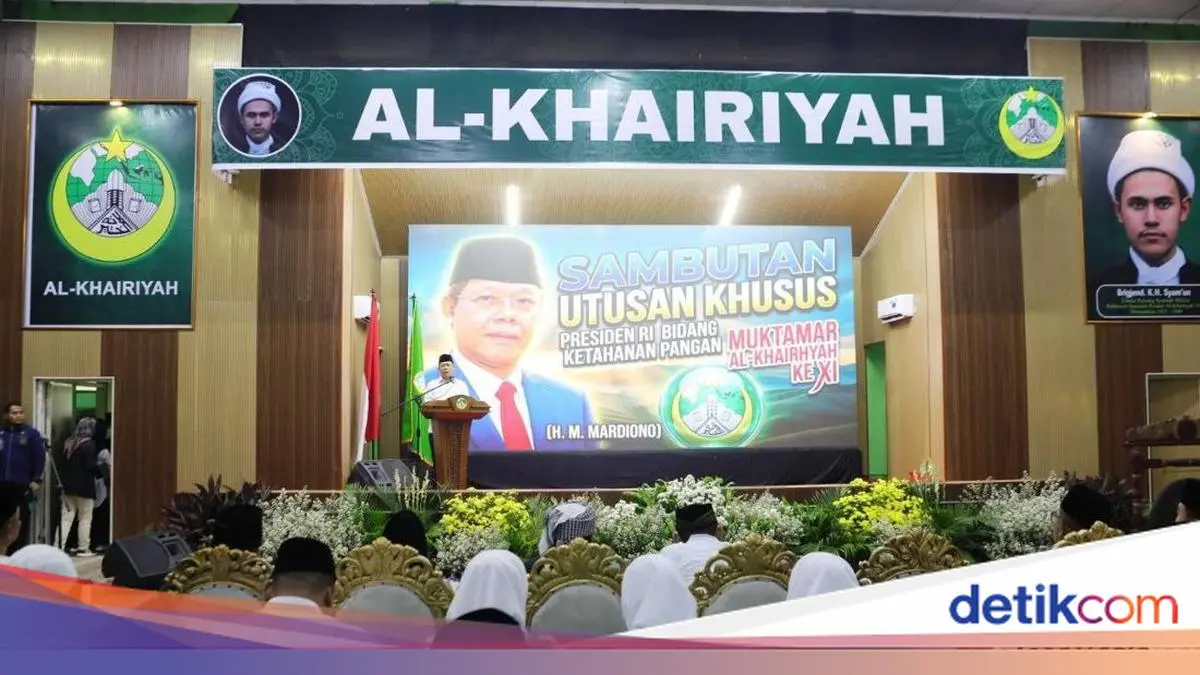 Mardiono Bicara Pentingnya Swasembada Pangan di Muktamar Al Khairiyah