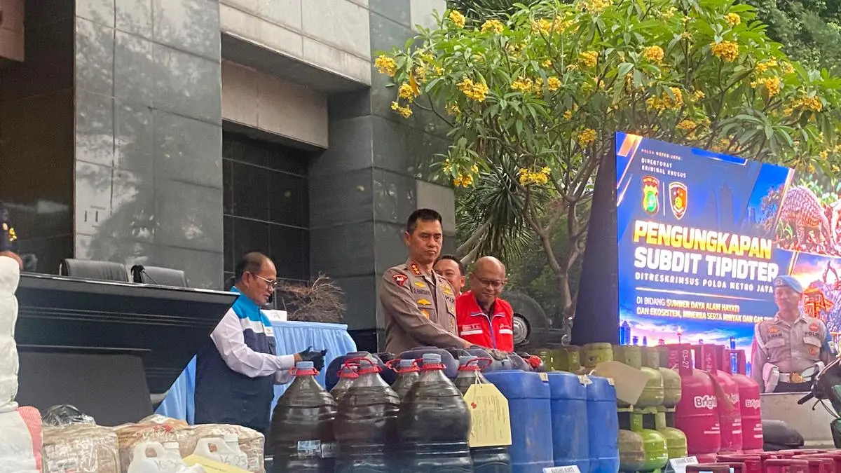 Polda Metro Jaya Ungkap 5 Kasus Kejahatan Sumber Daya Alam
