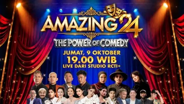 Malam Ini! JKT48 hingga Ayu Ting Ting Meriahkan HUT Ke-24 GTV, Amazing 24: The Power of Comedy