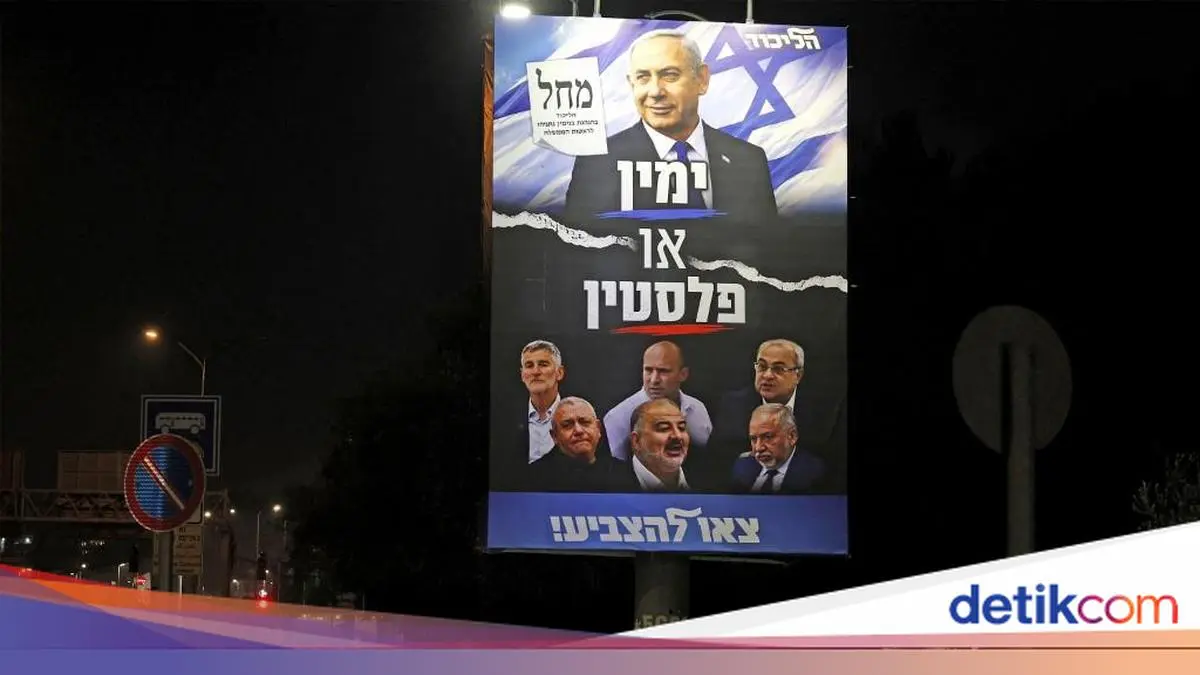 Pemilu Digelar, 7,3 Juta Warga Israel Akan Tentukan Nasib Netanyahu