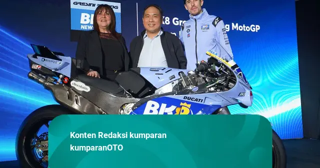 Motor Gresini Tampil Beda di MotoGP Mandalika, Ada Merek Lokal