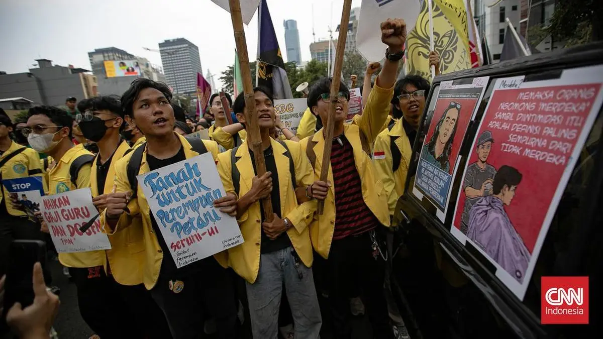 Mahasiswa Demo 20 Oktober Serentak di Jakarta, Yogya dan Makassar