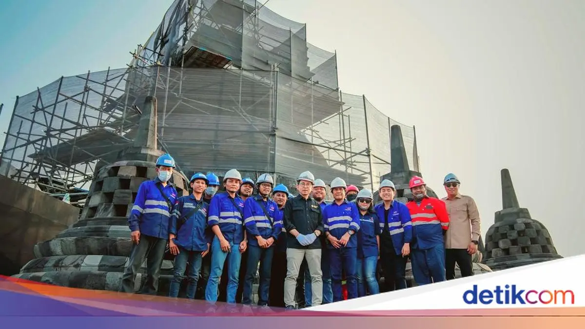 Menbud Pastikan Pemugaran Yasti & Mahastupa Candi Sesuai Kaidah Konservasi