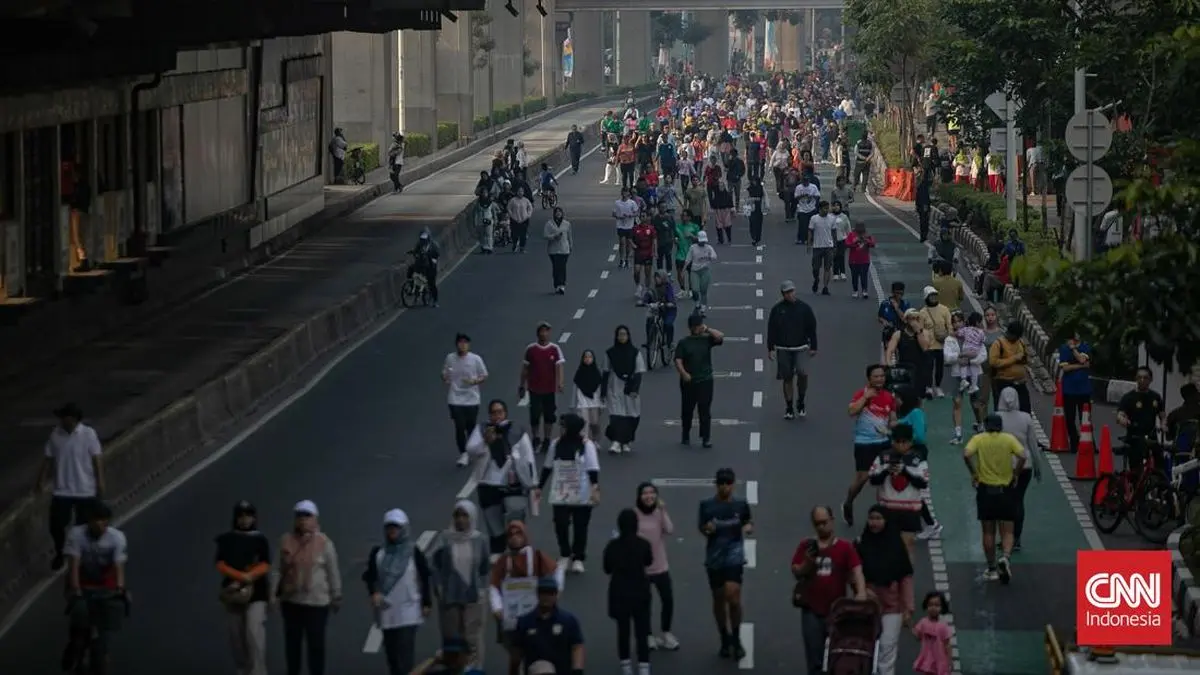 CFD Sudirman Ditiadakan Pekan Ini, Jaksel Gelar di Jalan Iskandar Muda