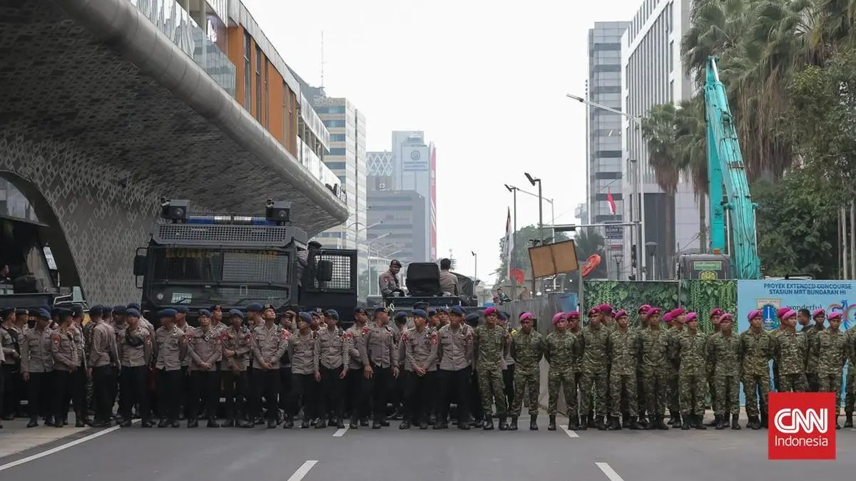 Polisi Amankan 19 Orang di Hari Demo 28 Oktober, Satu Anak Bawah Umur