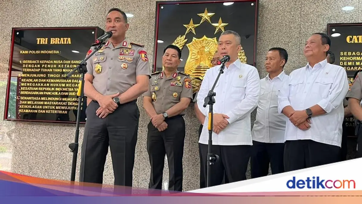 Kapolri Terima Menhub, Bahas Persiapan Pengamanan Nataru hingga Lebaran