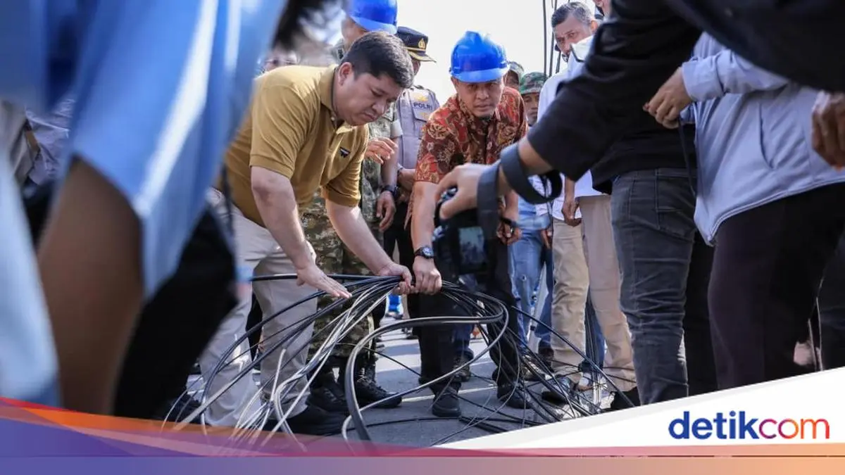 Tata Kota, Pemkot Pekanbaru Sudah Tertibkan 6.225 Meter Kabel Semrawut