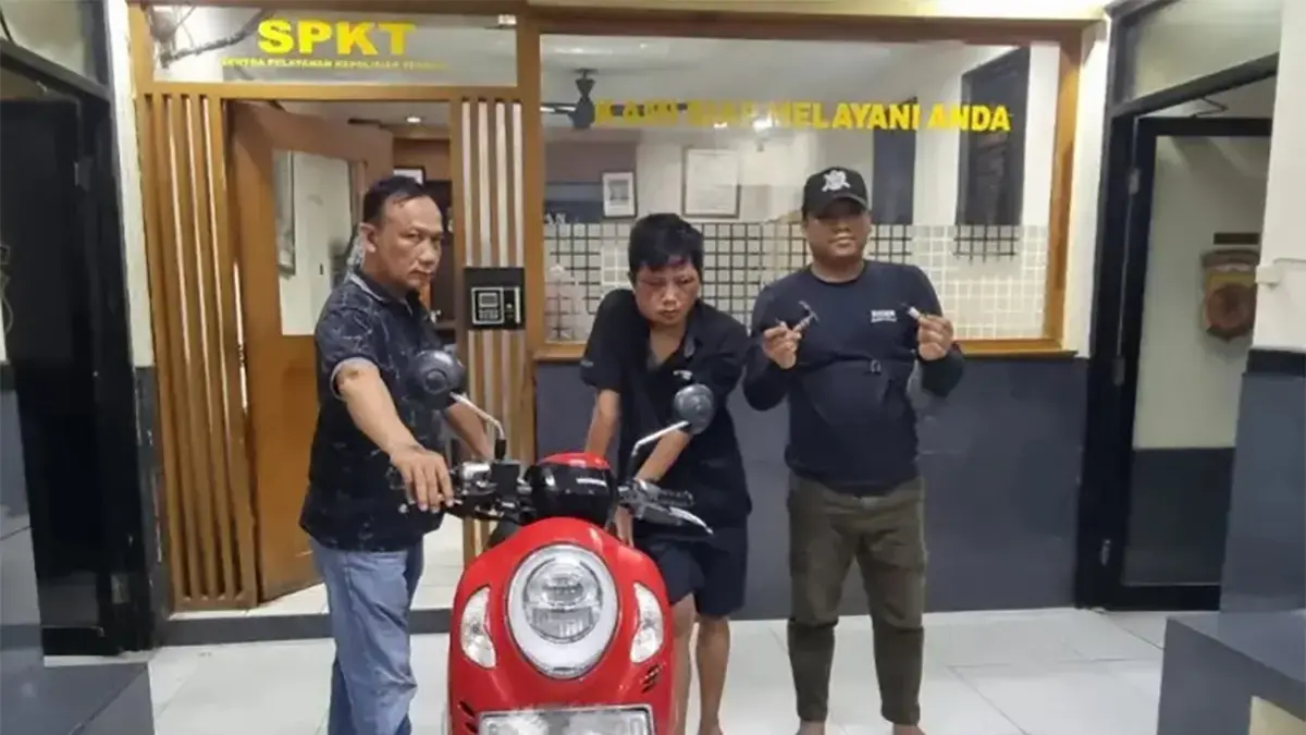 Tindakan Sigap Warga dan Juru Parkir Gagalkan Pencurian Motor di Bogor