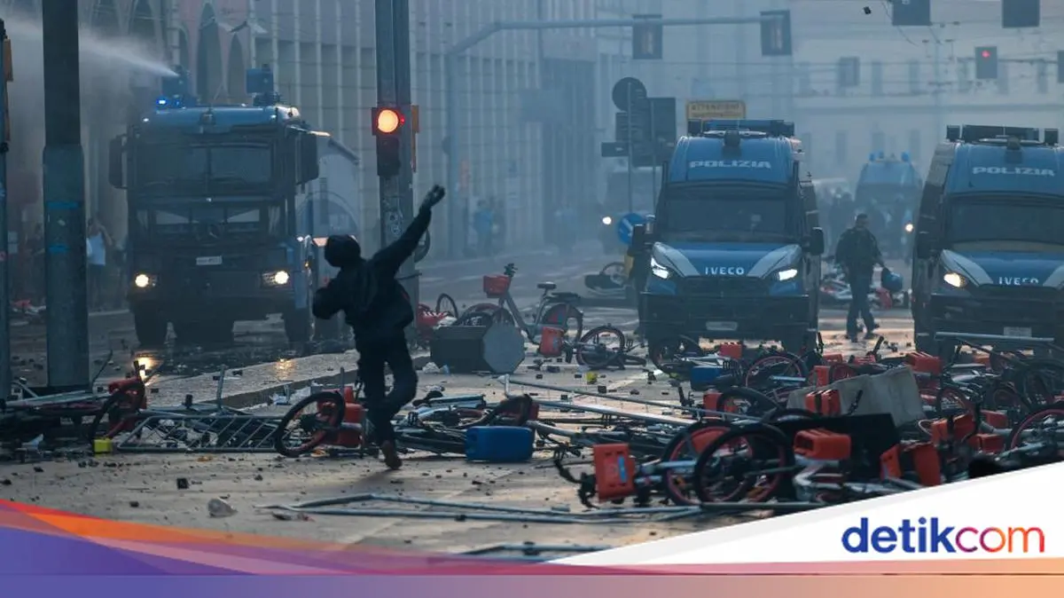 Demo Protes Biaya Hidup di Prancis Meluas ke Italia, Belgia hingga Portugal