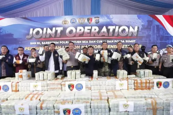 Ungkap Kasus 1,16 Ton Ketamine, Kapolri: Kado Terindah untuk 2 Tahun Prabowo-Gibran