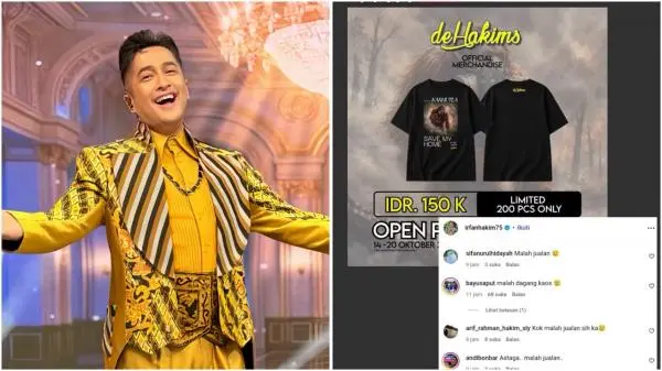Kontroversi Irfan Hakim Jualan Kaos Karhutla, Ini Pembelaannya!
