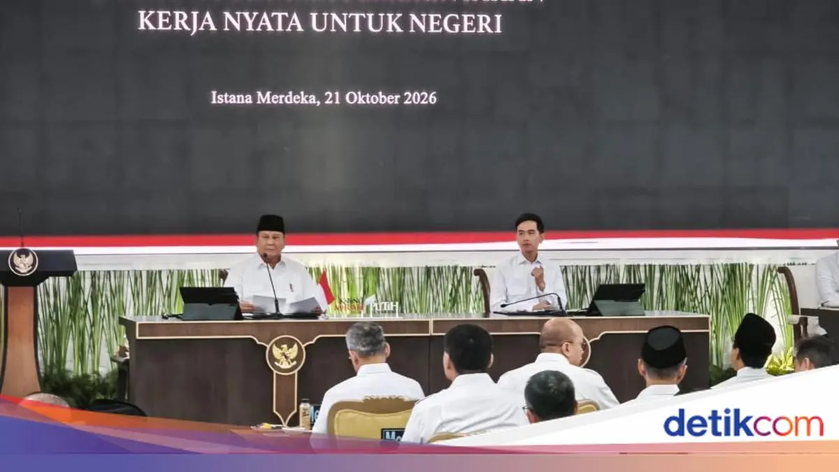 Prabowo ke Kabinet Merah Putih: Terima Kasih Teamwork Selama 2 Tahun Ini