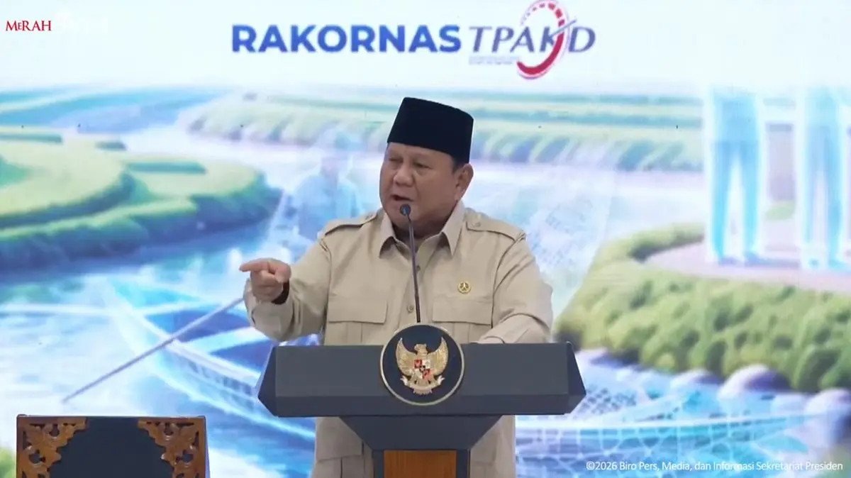 Prabowo Respons Kode Seskab Teddy Akhiri Pidato: Gue Ini Presiden, Ted
