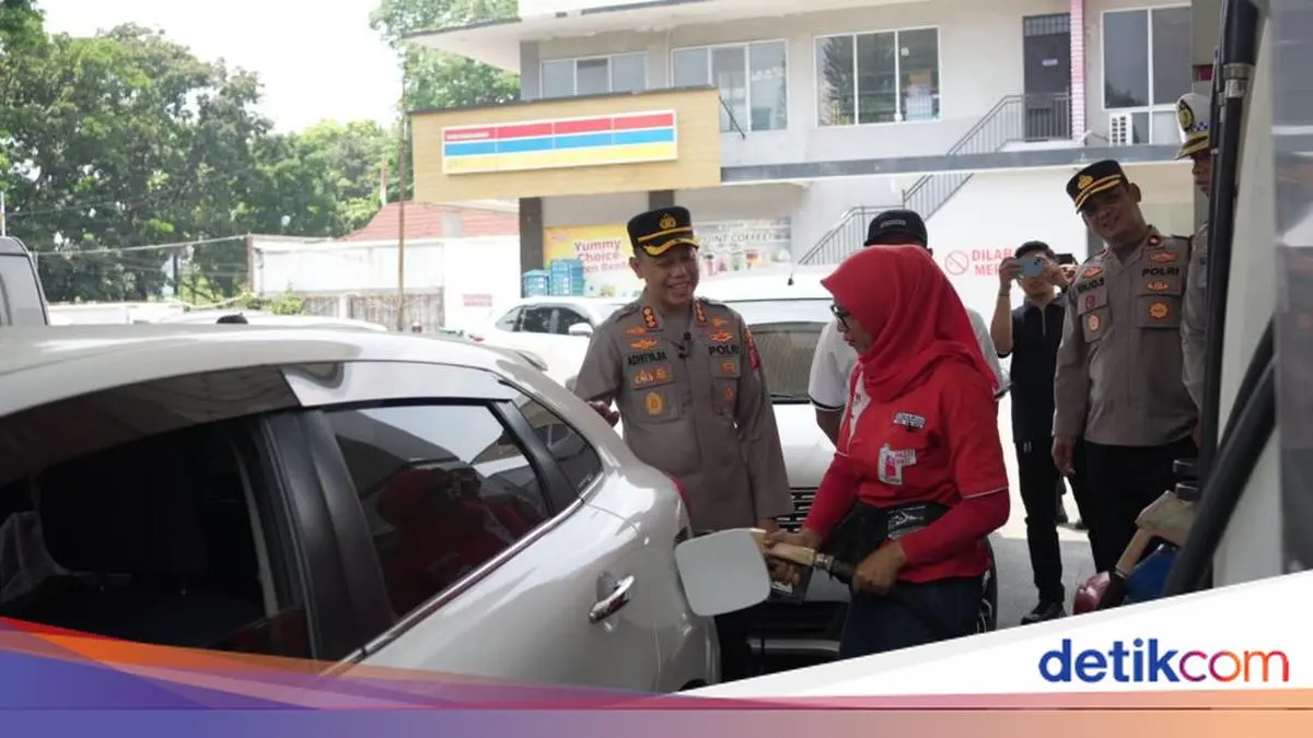 Kapolresta Bogor Kota Cek SPBU, Pastikan Pasokan dan Distribusi BBM Aman