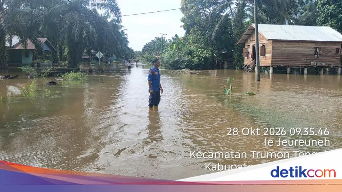 Banjir Terjadi di Aceh dan Sumut, Ribuan Warga Terdampak
