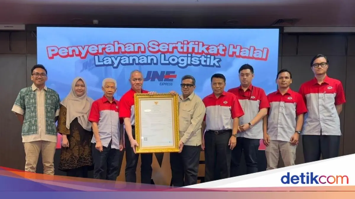 JNE Raih Sertifikasi Halal untuk Layanan Logistik dari BPJPH