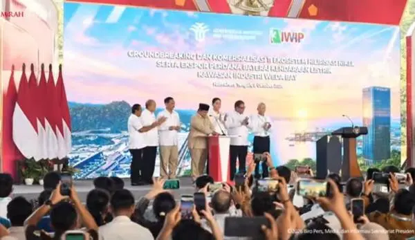 Hilirisasi Rp180 Triliun di Halmahera Perkuat Ketahanan Energi Indonesia, Ekspor Perdana Baterai EV Dimulai