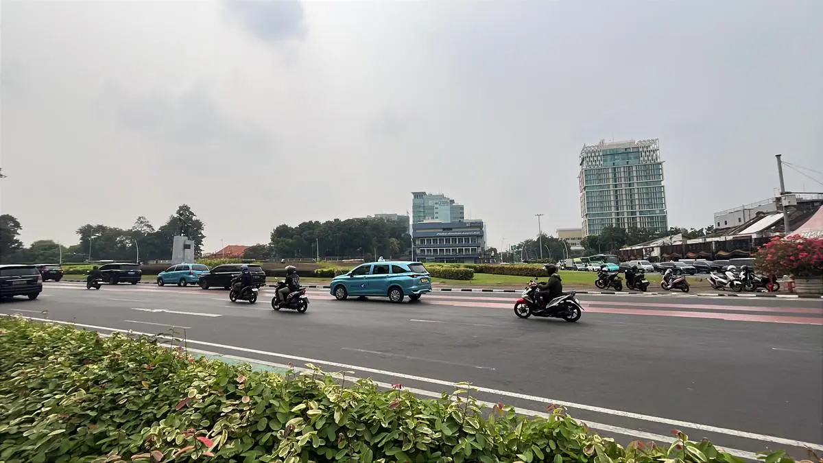 Kondisi Tugu Tani Jelang Demo Hari Ini