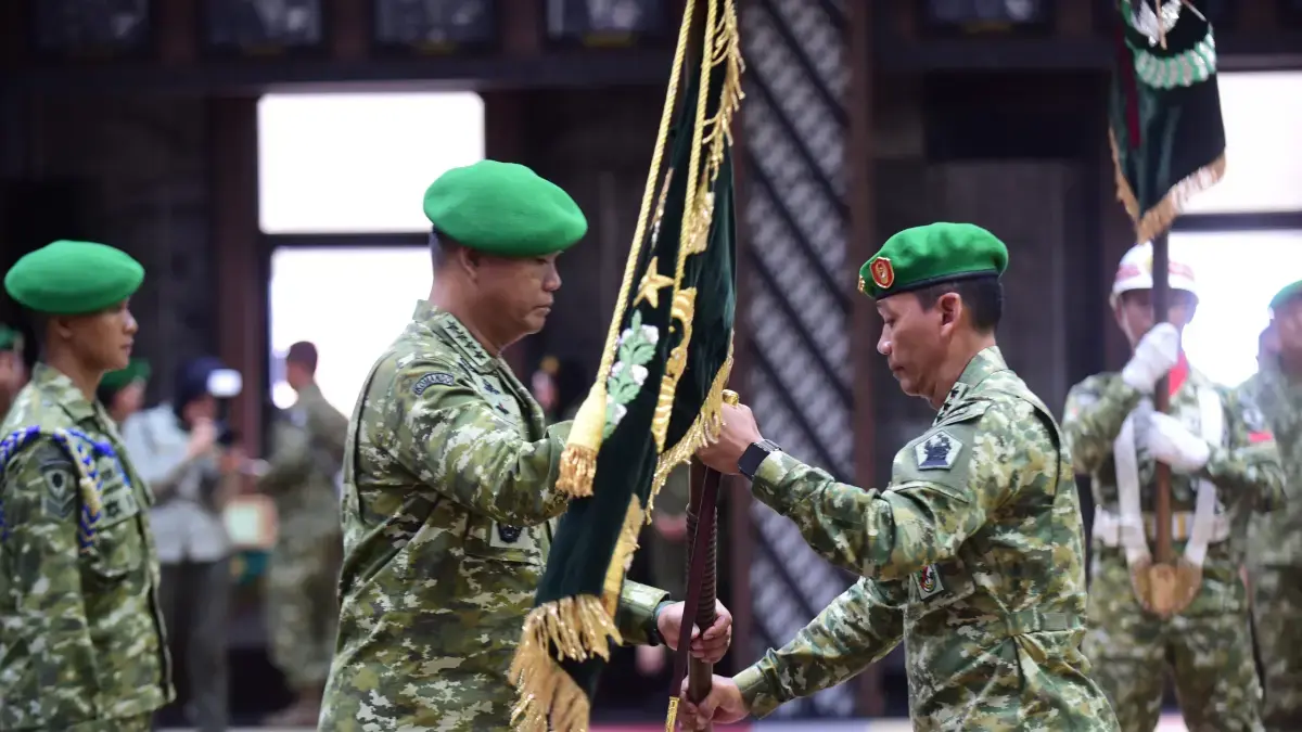 Hari Pertama Jadi KSAD, Jenderal Tandyo Langsung Pimpin Sertijab dan Alih Kodal 6 Korem