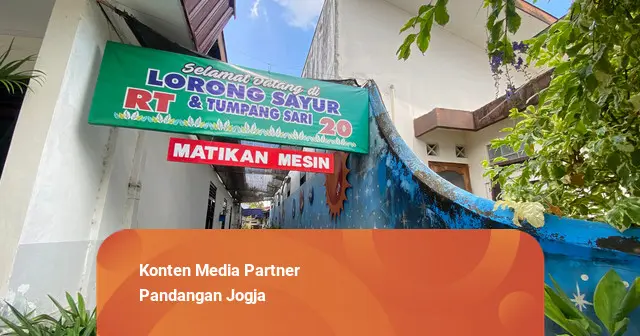 Gang Selebar 1 Meter di Yogya Jadi Kebun Sayur, Olahan Telangnya sampai Makassar