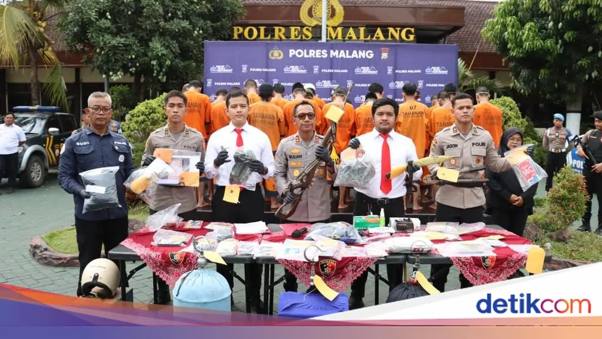 Operasi Sikat Semeru 2026: Polres Malang Ungkap 273 Kasus, Ringkus 129 Tersangka