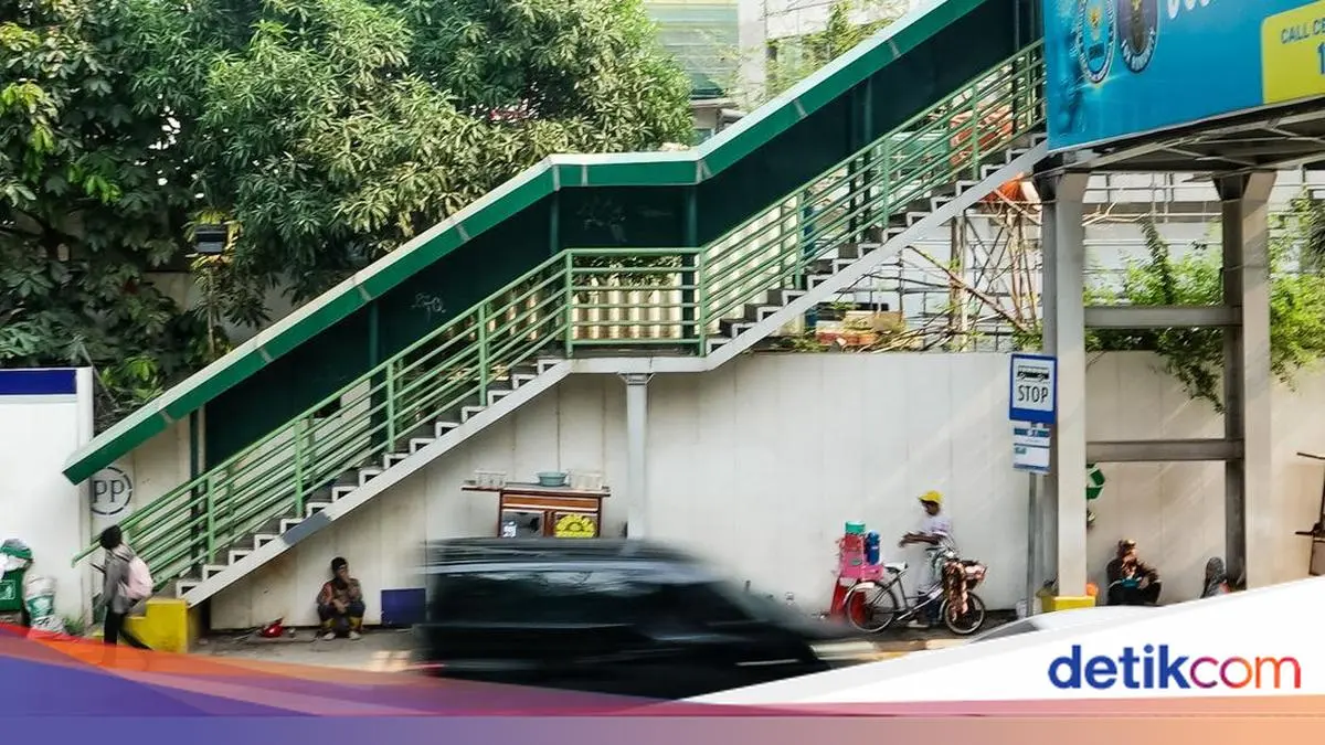 JPO di Jakarta Bakal Ditata Mulai Tahun Depan, Ada yang Dibongkar