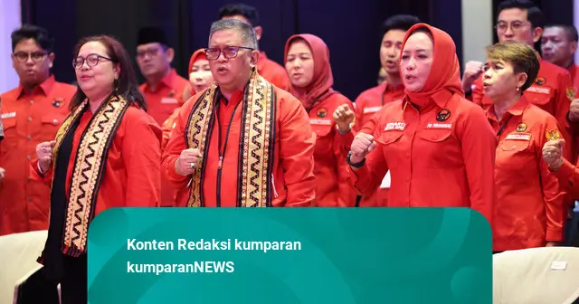Konsolidasi Internal PDIP Lampung, Hasto Tekankan Keberanian-Kesabaran Kader