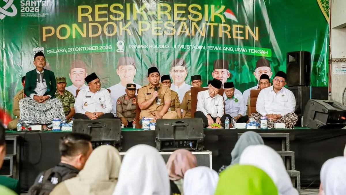 Sambut HSN 2026, Taj Yasin Galakkan Gerakan Bersih Ponpes di Jateng