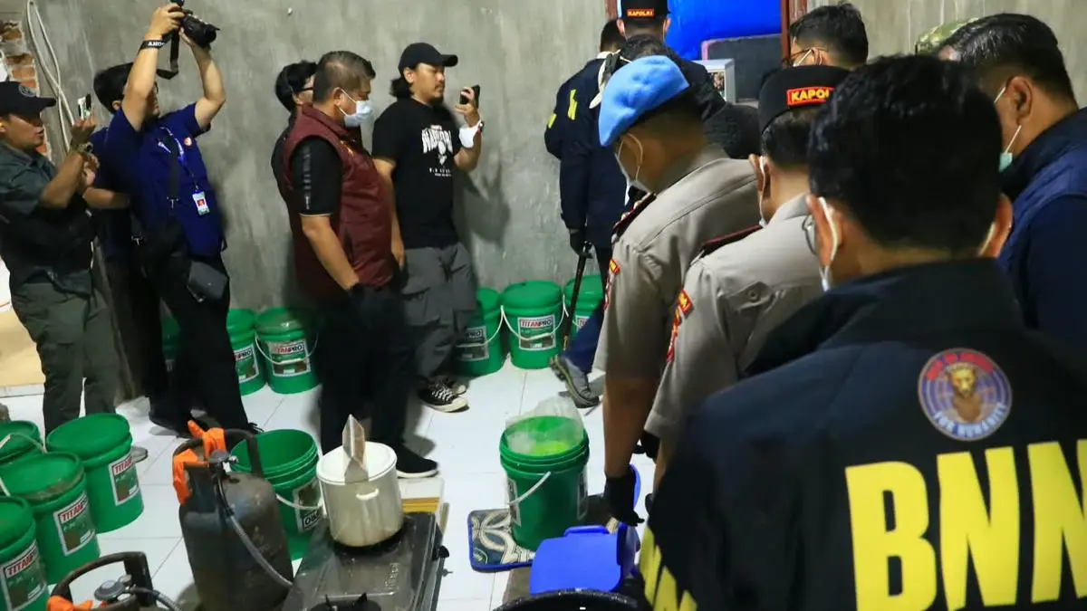 Kapolri Ungkap Cara Pabrik Sabu di Pidie Aceh Beroperasi