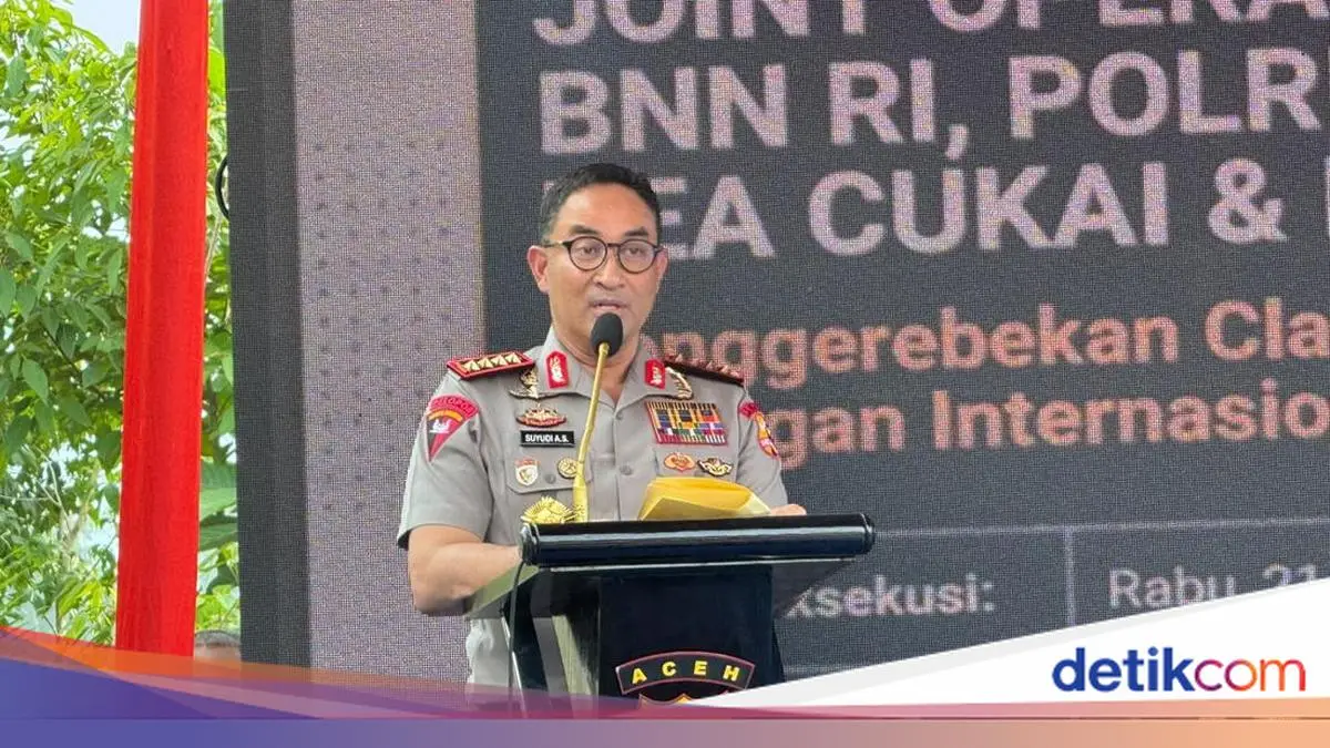 Usut Lab Narkoba 1,2 Ton di Aceh, Kapolri Terapkan TPPU untuk Miskinkan Pelaku