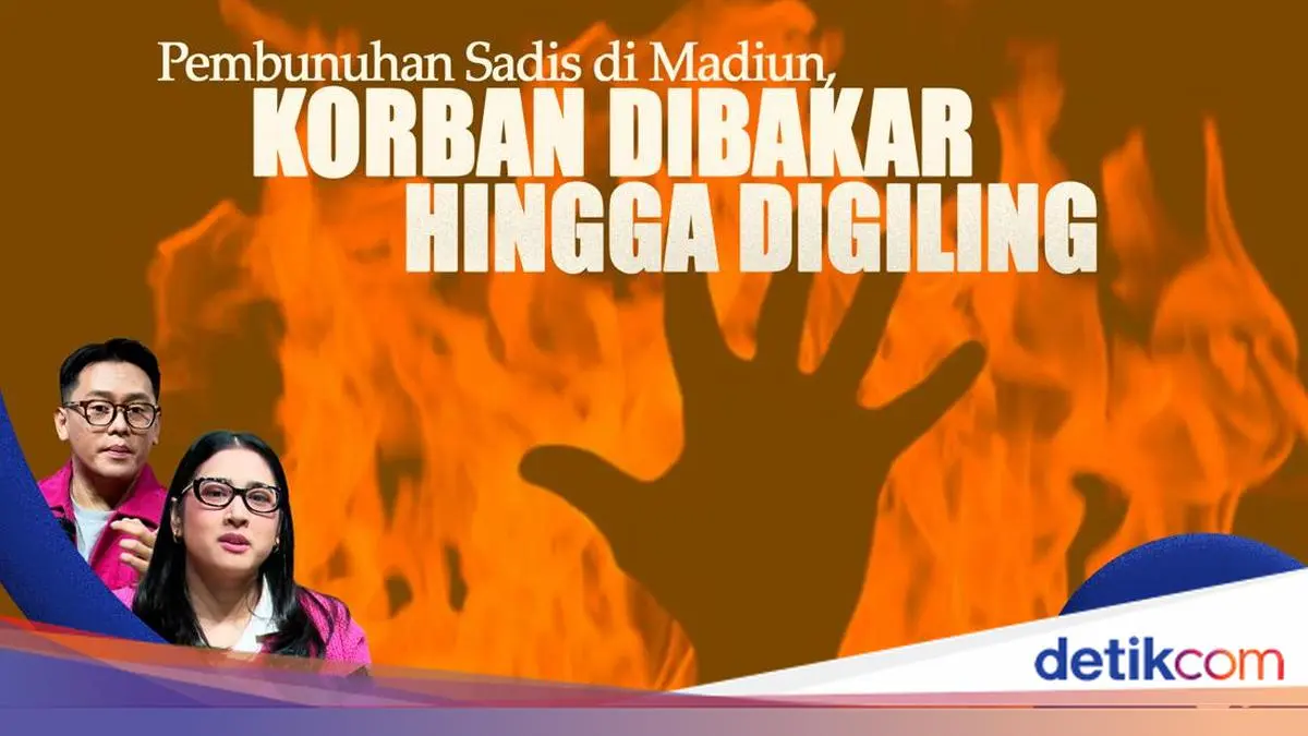 Pembunuhan Sadis di Madiun, Korban Dibakar hingga Digiling
