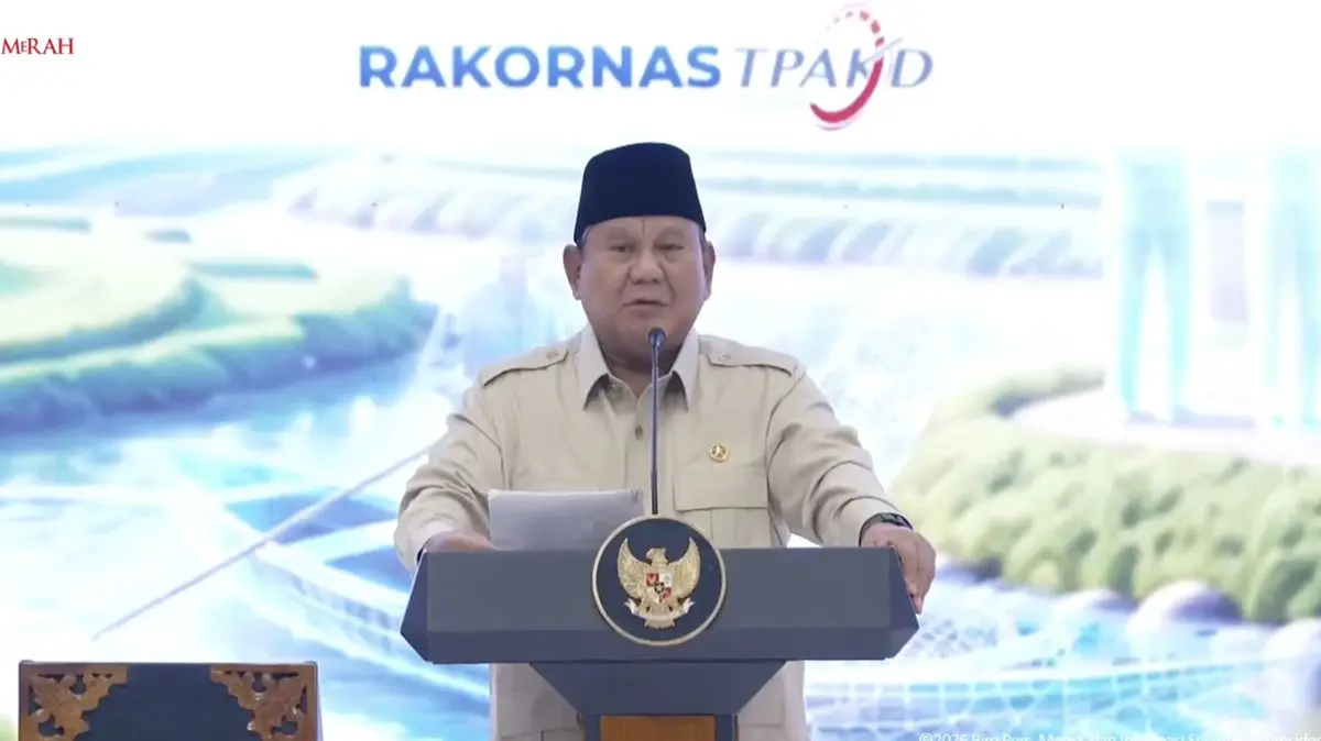 Prabowo Cari KDM di Rakornas TPAKAD: Yang Paling Dekat Malah Tak Hadir