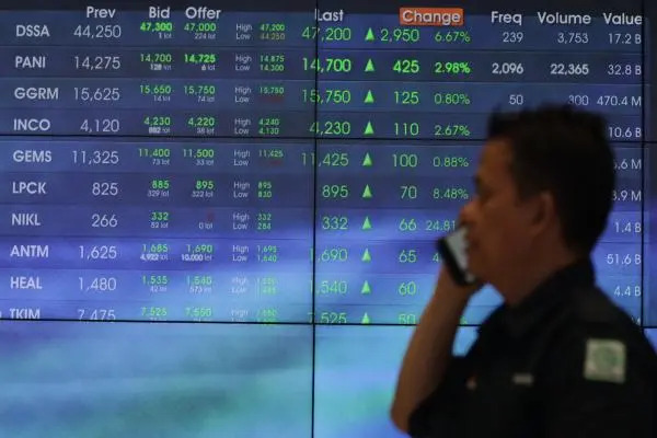 IHSG Hari Ini Ditutup Meroket 5,65 Persen ke 5.278, Nilai Transaksi Tembus Rp26,4 Triliun
