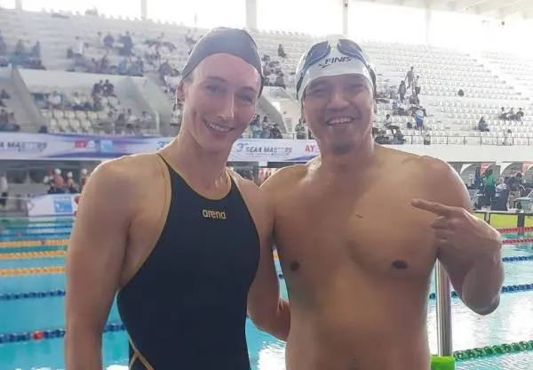 Shauna Kathlee Pecahkan Rekor Dunia Renang Master di Jakarta