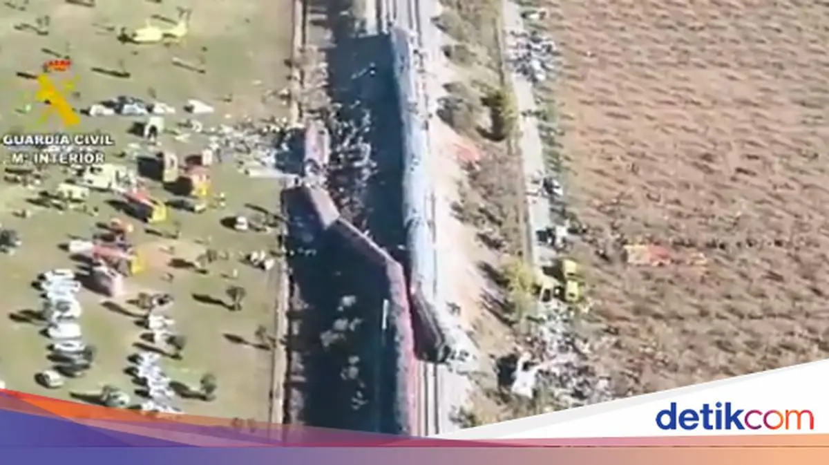 Tabrakan Horor 2 Kereta Cepat di Spanyol Terjadi Saat Melaju 200 Km/Jam