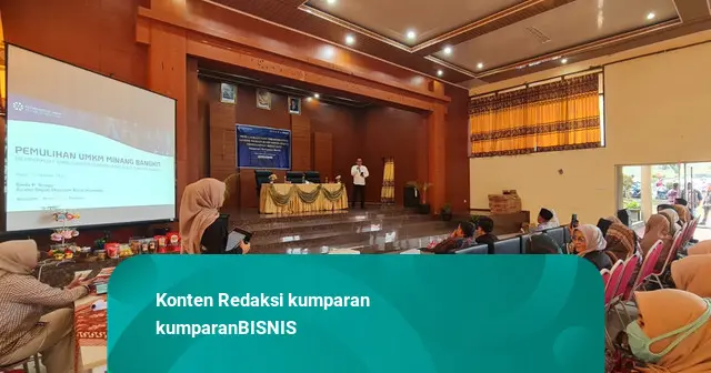 908 UMKM Terdampak Bencana di Sumatera Dapat Pendampingan Usaha