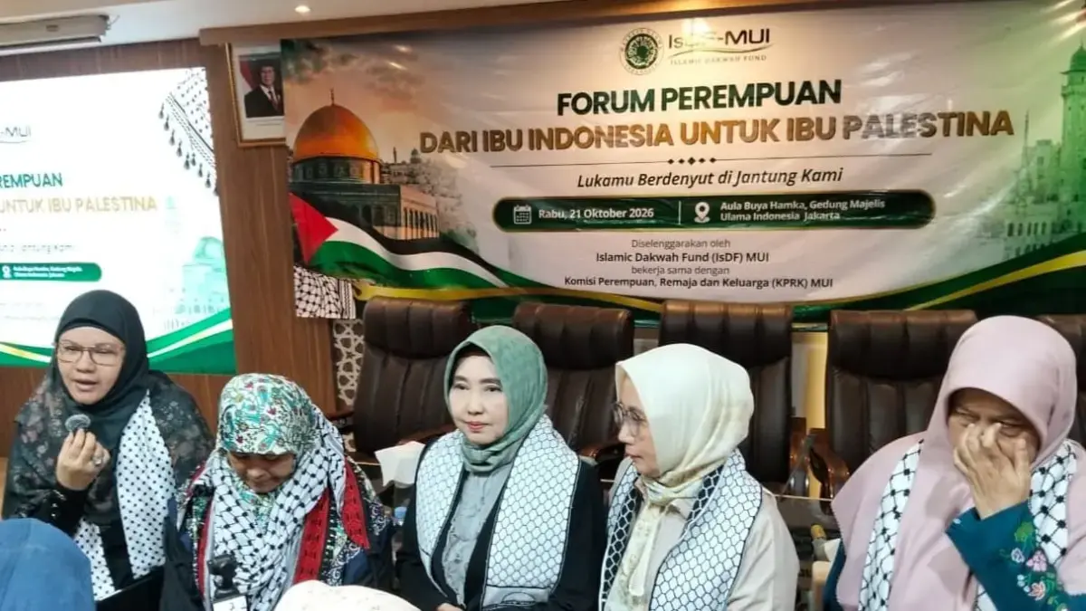 MUI Dorong Perempuan jadi Penggerak Perdamaian Global dan Solidaritas untuk Palestina