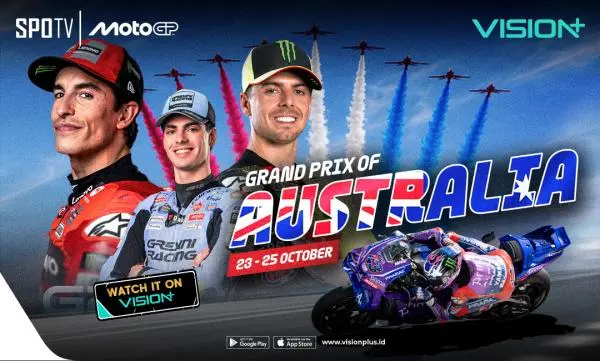 Jadwal dan Link Live Streaming MotoGP Australia 2026, Cek Jam Sprint dan Race di Phillip Island!