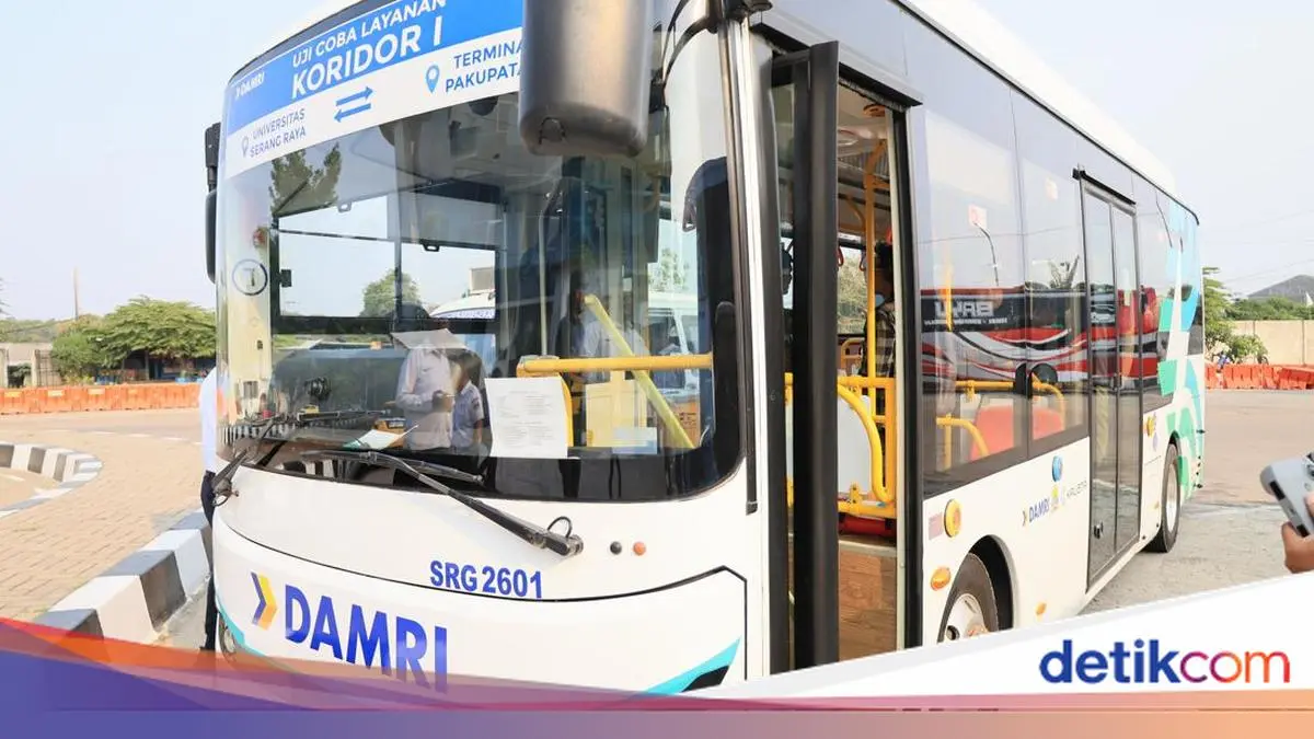 Pemkot Serang Uji Coba Bus Listrik, Target Beroperasi 2027