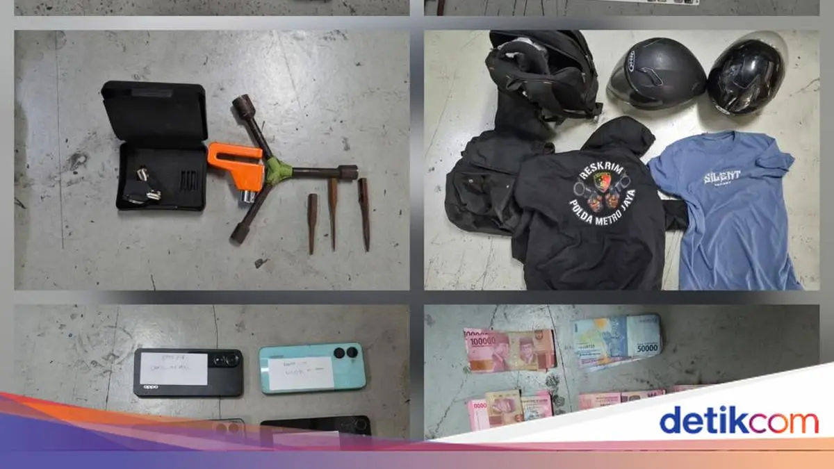Bareskrim Bongkar Sindikat Curanmor di Indekos Jakbar, 5 Pelaku Ditangkap