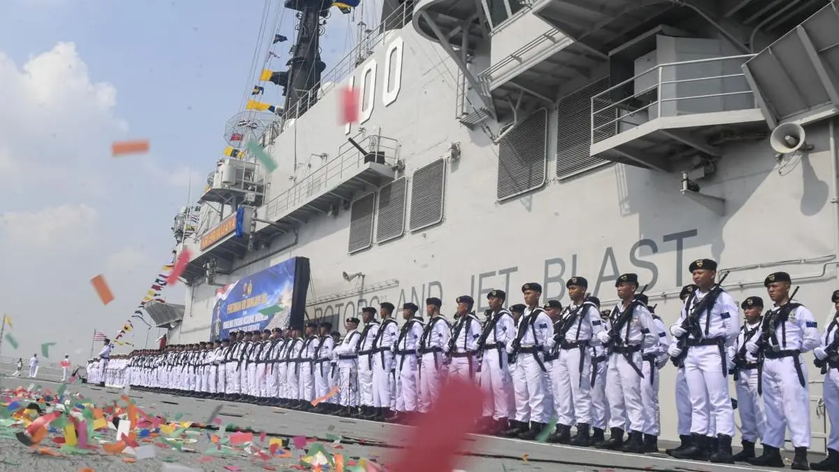 KRI Sriwijaya-100 Disiapkan Bantu Tangani Bencana
