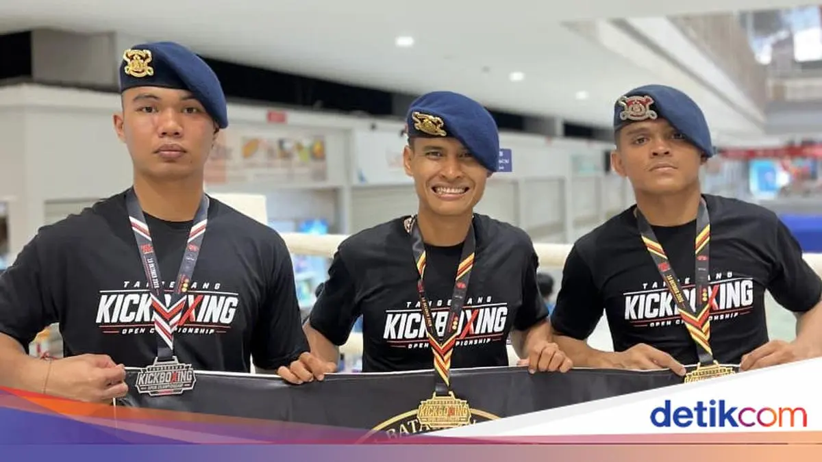 Brimob PMJ Raih 2 Emas dan 1 Perak di Tangerang Kickboxing Open Championship