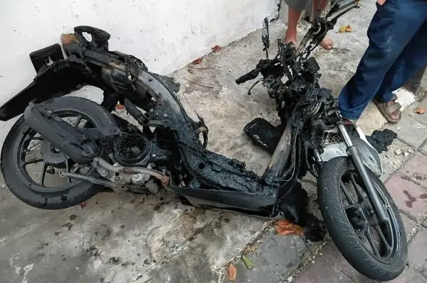 Apes! Maling di Jakut Tertangkap gegara Motornya Meledak saat Mau Kabur