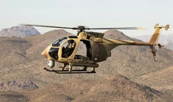 Helikopter Militer Arab Saudi AH-6i Jatuh Dekat Perbatasan Yaman, 2 Pilot Gugur
